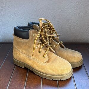 Stride Rite Boys Tan Kids Classic Boots sz 11